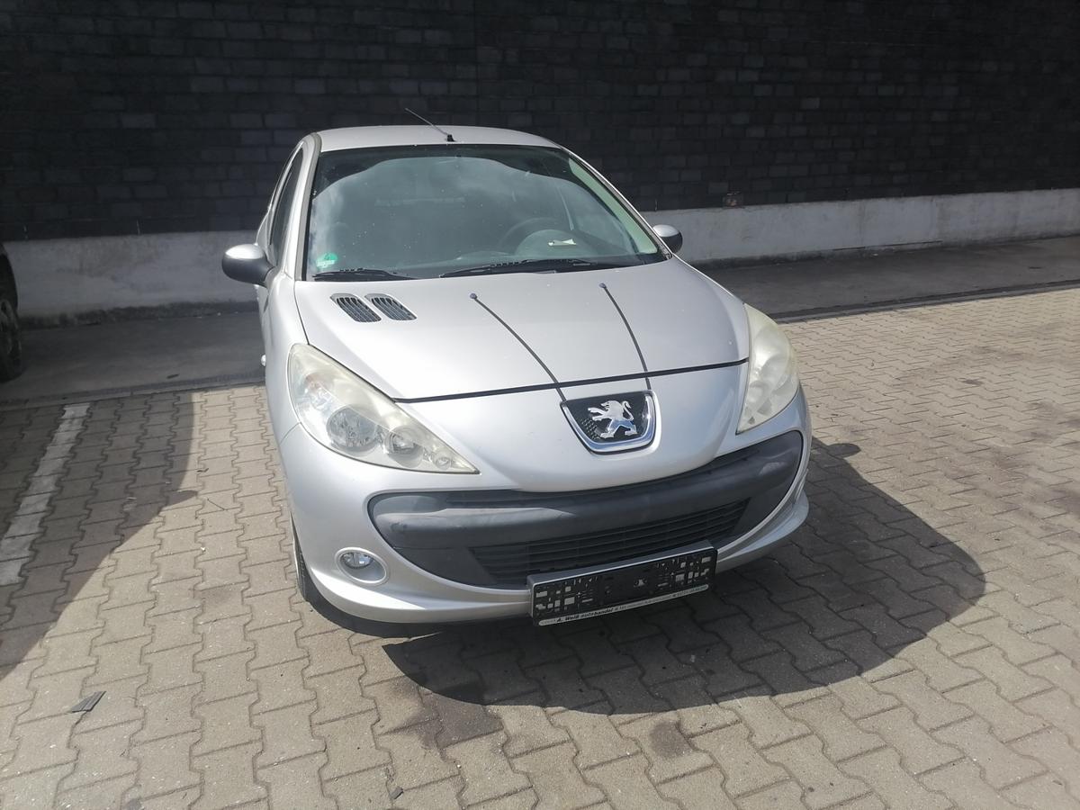 Peugeot206+ original T&uuml;r hinten links EZR Aluminiumgrau Rohbau Bj.2011